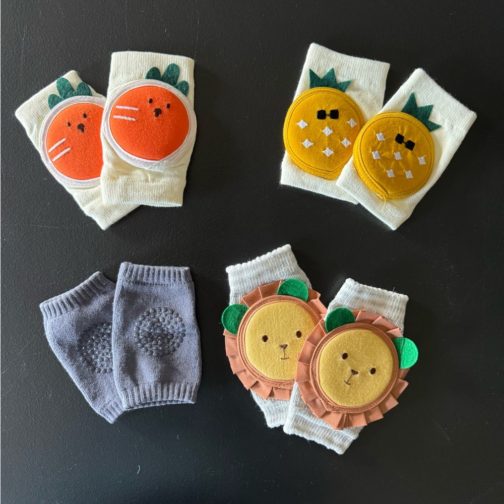 Cloth baby knee pads